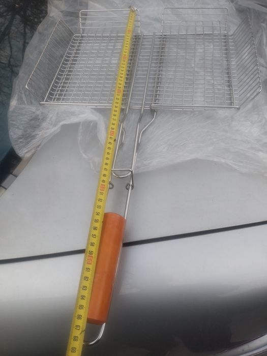 Решітка з нержавійки . Решетка гриль. Мангал. Шампура. Сетка гриль