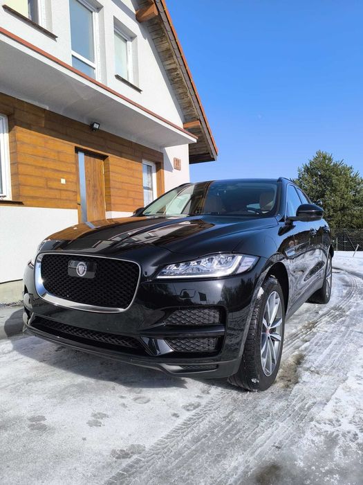 Jaguar F-Pace 3.0 TDV6 AWD / 1 Właściciel / Perła