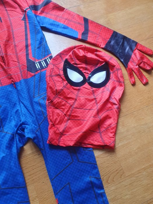 Spiderman  przebranie karnawałowe dla chłopca roz. 6-7 lat balik
