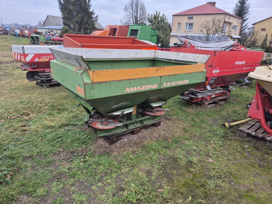 Rozsiewacz nawozu Amazone Kuhn Sulky Amazone