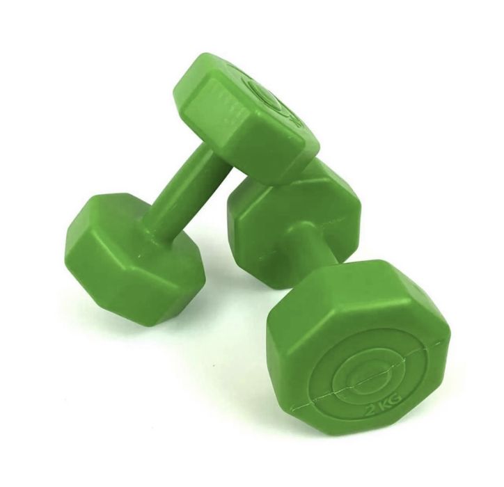 Композитні гантелі для фітнесу 1, 2, 3кг 4кг для спорту гантели дитячі