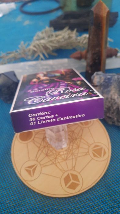 Baralho Cigano Rosa Caveira ORIGINAL (novo/selado)