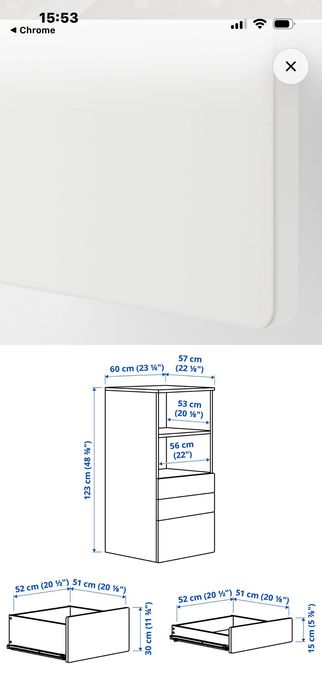 Szafy Ikea zestaw