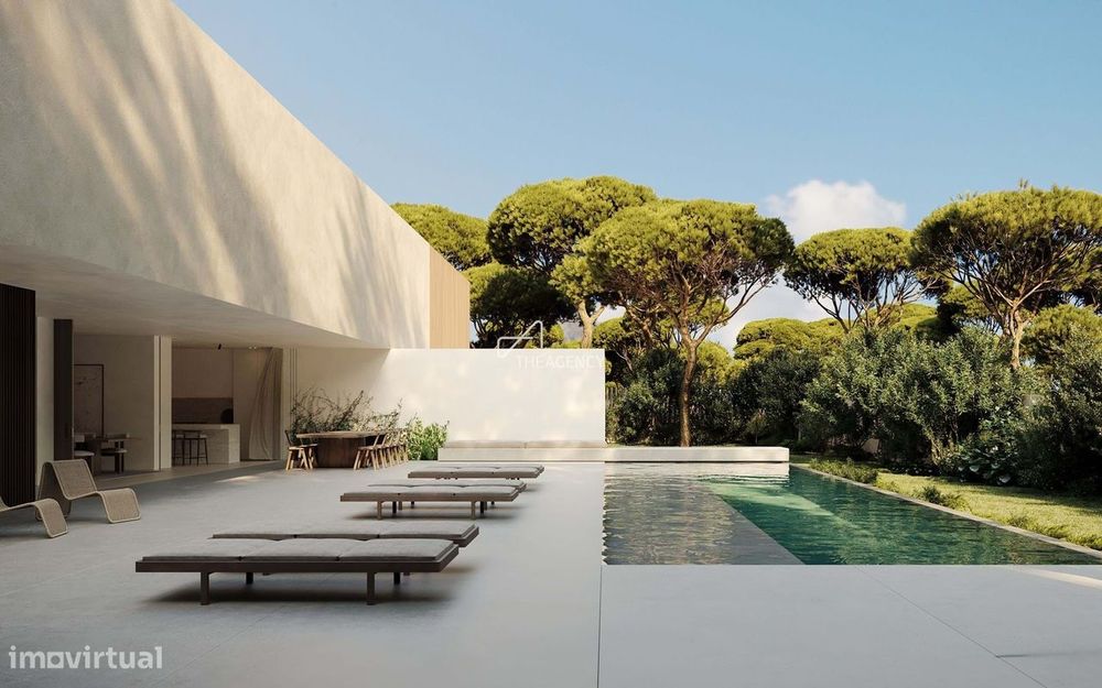 Terreno com Projeto Aprovado para Villa de Luxo – Quinta da Marinha, C