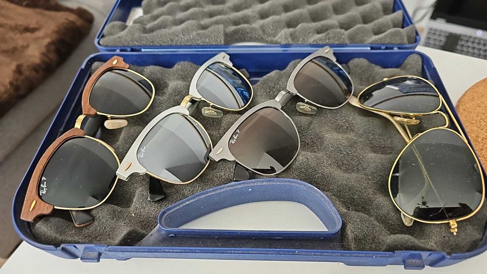 Ray Ban Clubmaster RB3507 in Silver Aluminum