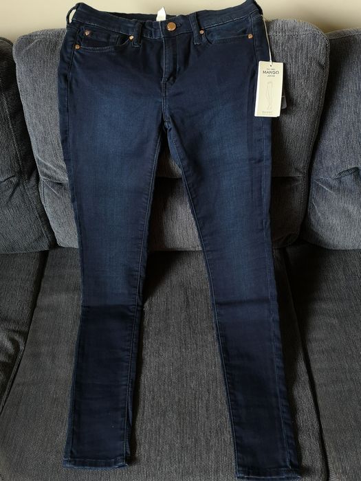 Spodnie granatowe Mango, rozmiar 38, nowe