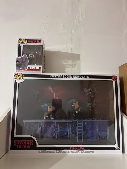 Рідкісний набір  Funko Pop! Moments Deluxe Stranger Things Pahse Three