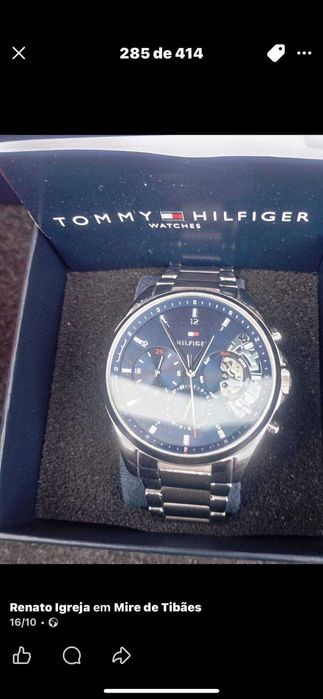 segue para venda: relógio novo da marca Tommy Hilfiger.