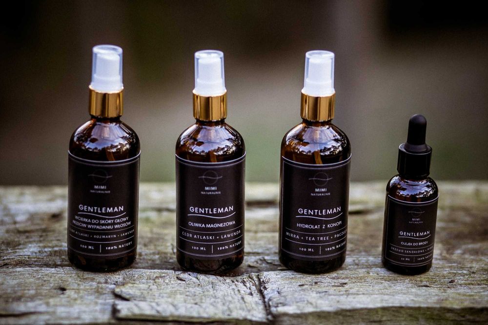 Olejek do brody/hydrolat/oliwka mg/wcierka /+ OLEJKI ETERYCZNE / MAN