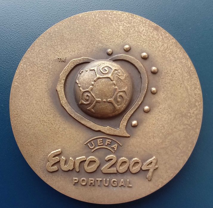 Medalha Comemorativa  Euro 2004