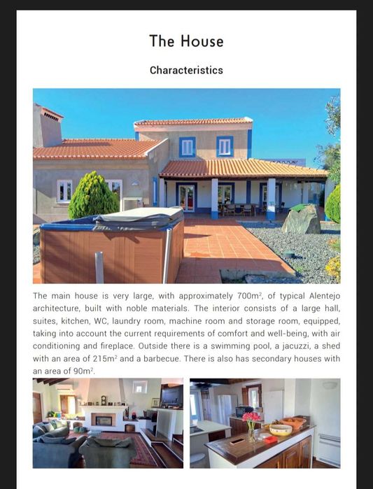 Herdade Alentejo com casa com piscina