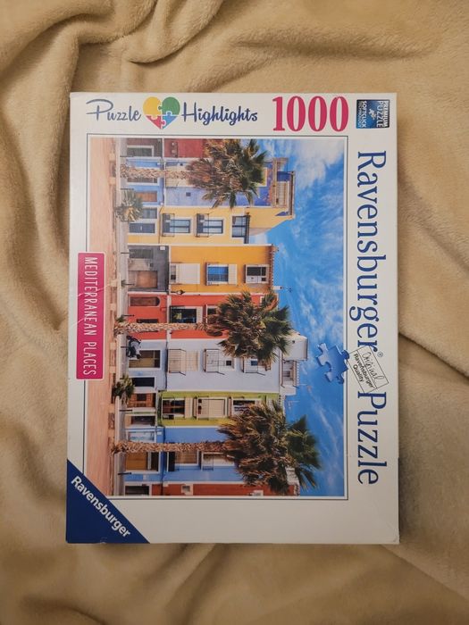 Puzzle Ravensburger, Mediterranean Places, 1000