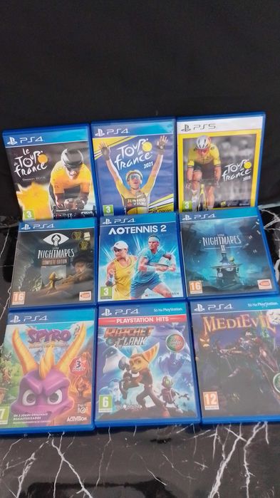 Vendo coleção de jogos PlayStation PS4 / PS5
