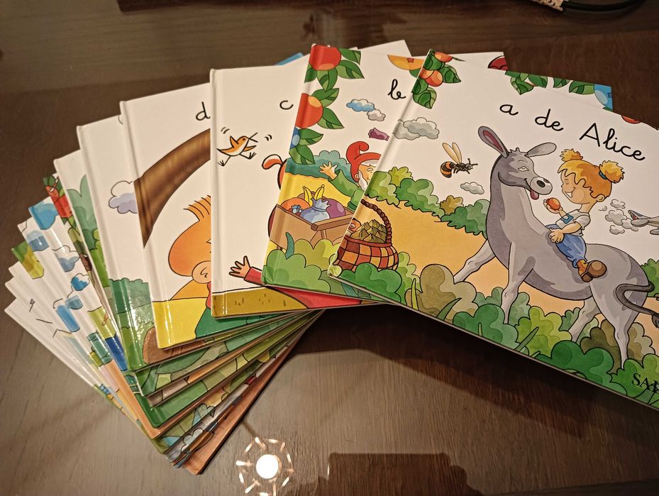 Coleção de livros completa do abecedário