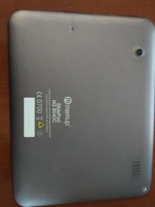 Tablet Memup  SlidePad NG 804DC para peças. Usado