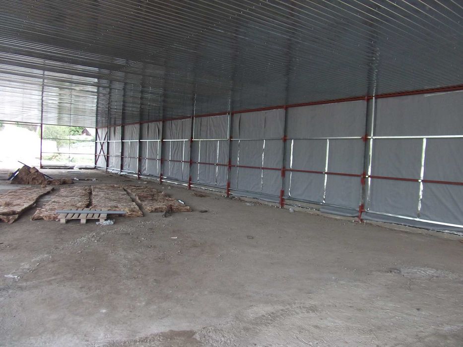 ангар склад навіс сто 1900-2700 грн/м2 робота+матеріал