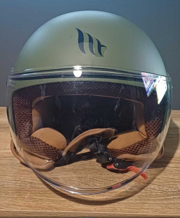 Capacete MTHelmet Jet "XS" Verde Mate