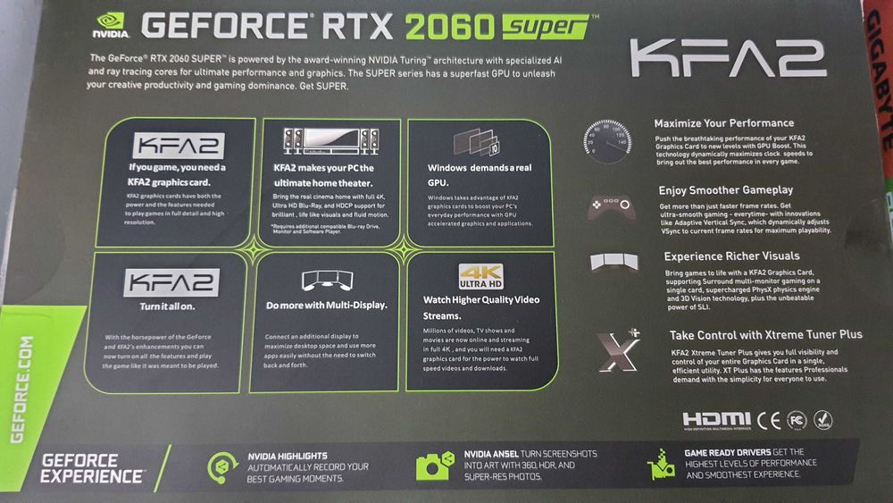 NVIDIA Geforce RTX 2060 Super 8GB
