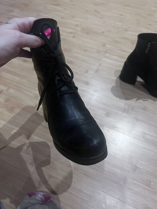 Ботильони 37 розмір шкіра