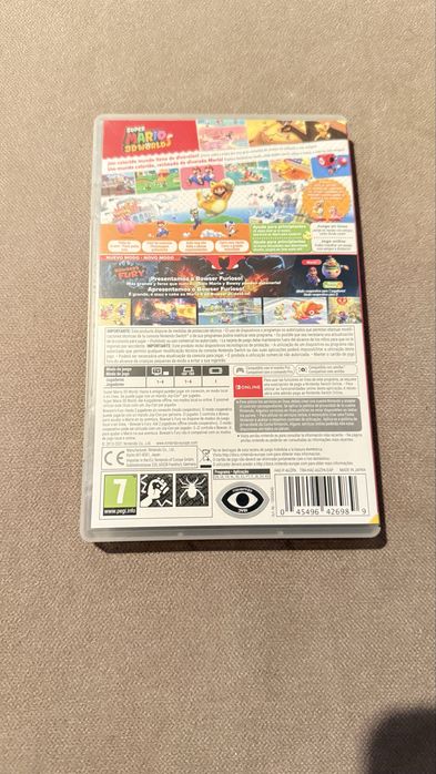jogo para a nintendo switch   Super Mário 3D  World  como novo