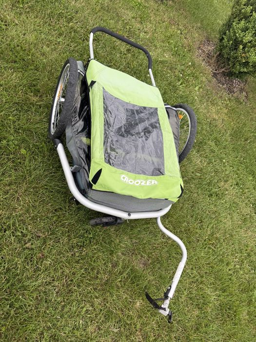 Przyczepa rowerowa dwuosobowa CROOSER kids for 2