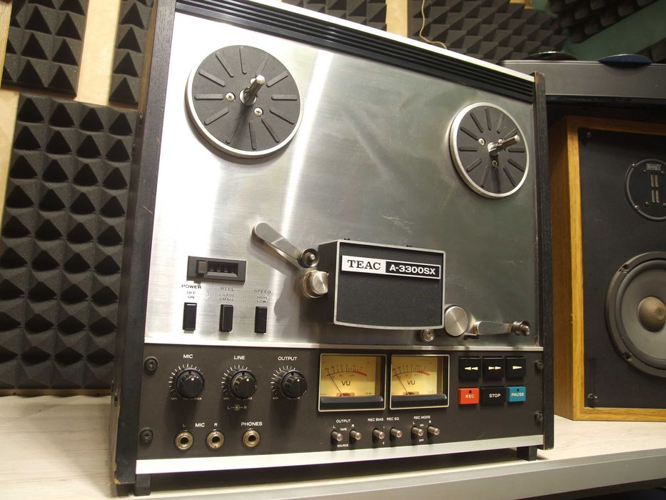 Бабінний магнітофон TEAC A-3300SX. JAPAN/20 кг/4 TRACK. Без передплати