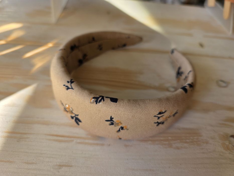 Szeroka opaska handmade