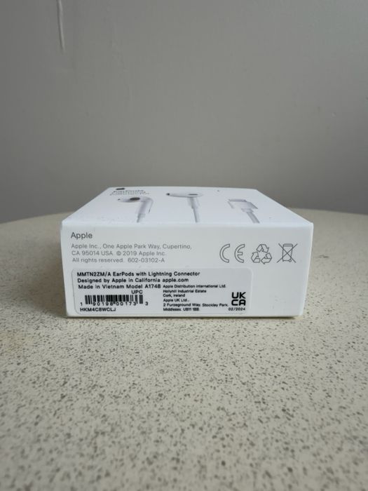 Sluchawki Apple oryginalne