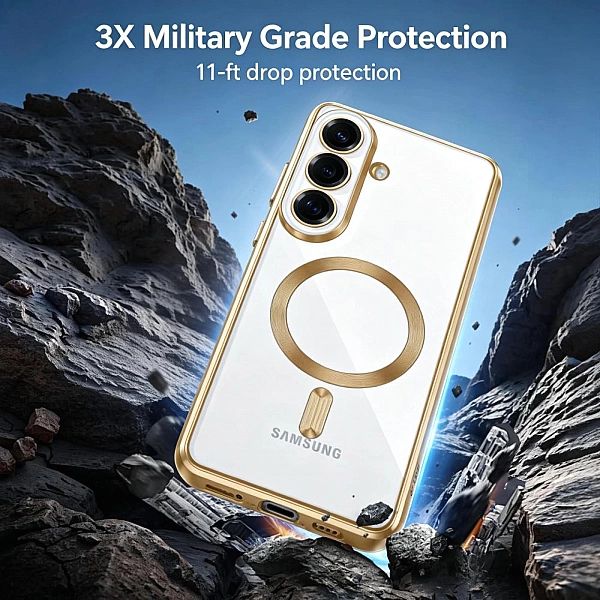 Tech-Protect Magflex Magsafe Galaxy S26 Shiny Gold