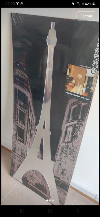 Espelho adesivo Torre Eiffel