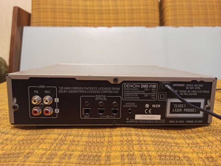 Mini-CD Recordable Player Denon DMD-F100: 8 260 грн. - Cd / md