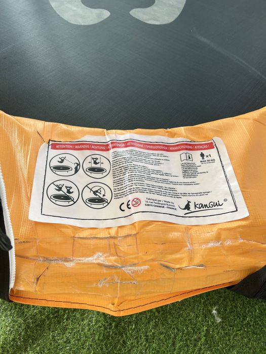 Trampolim 183cm com rede segurança