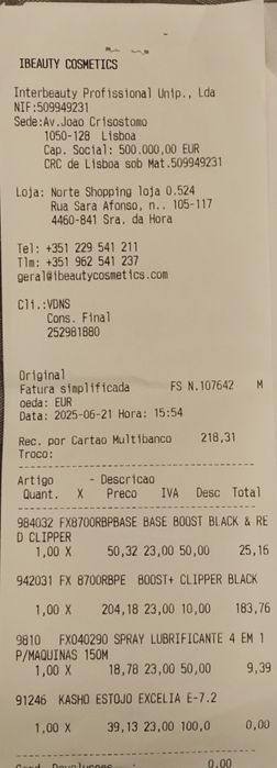 Clipper Babyliss Boost blackFx