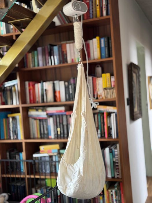 Kołyska dla niemowlaka z silnikiem Membantu (jak Moonboon) + Nature Sway premium