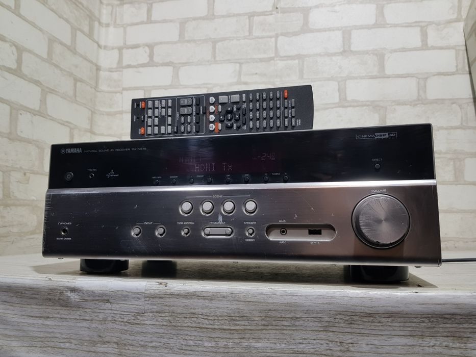 7.2 AV ресивер YAMAHA RX-V579, *7x115 Вт, Wi-Fi,Bluetooth,AirPlay,ARC