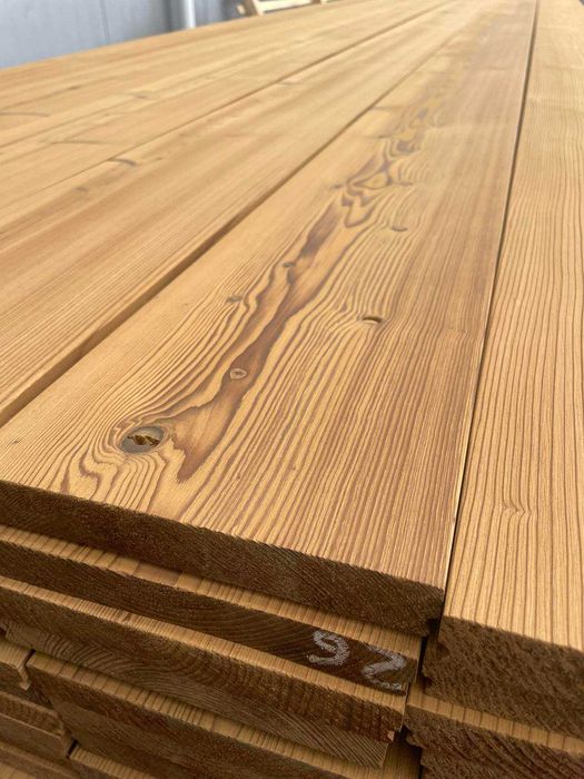 Deska tarasowa Szczotkowana S4S Thermo Świerk 26mm x 185mm klasa Natur