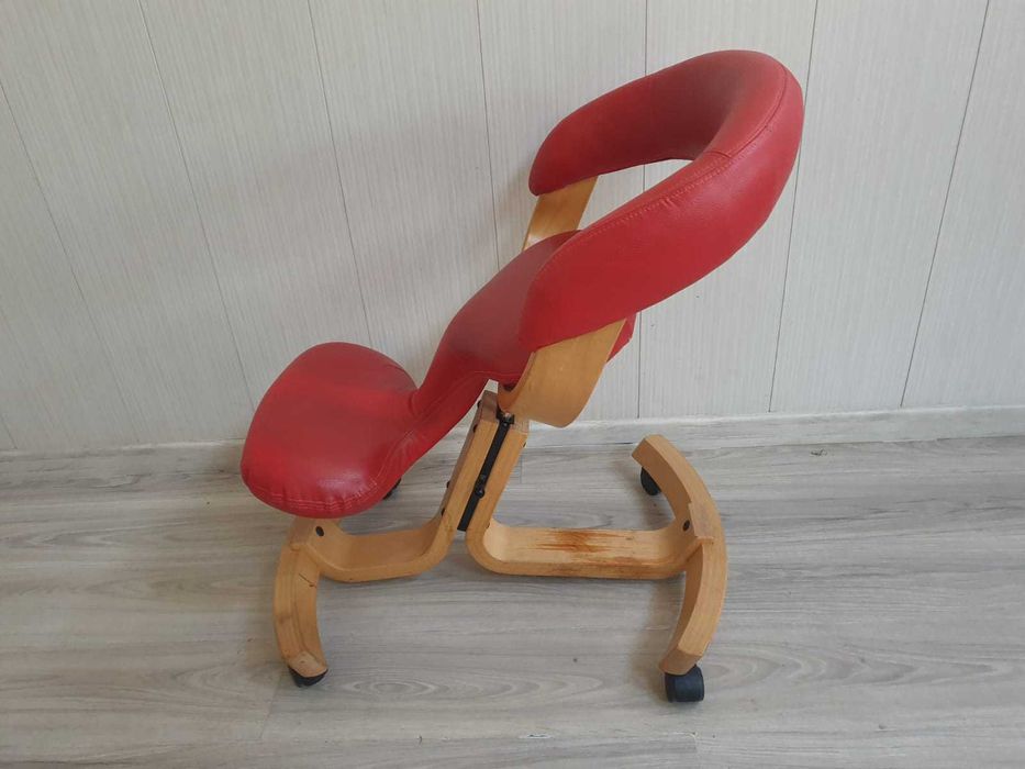 klękosiad krzesło ergonomiczne Rybo BALANS OFFICE retro vintage