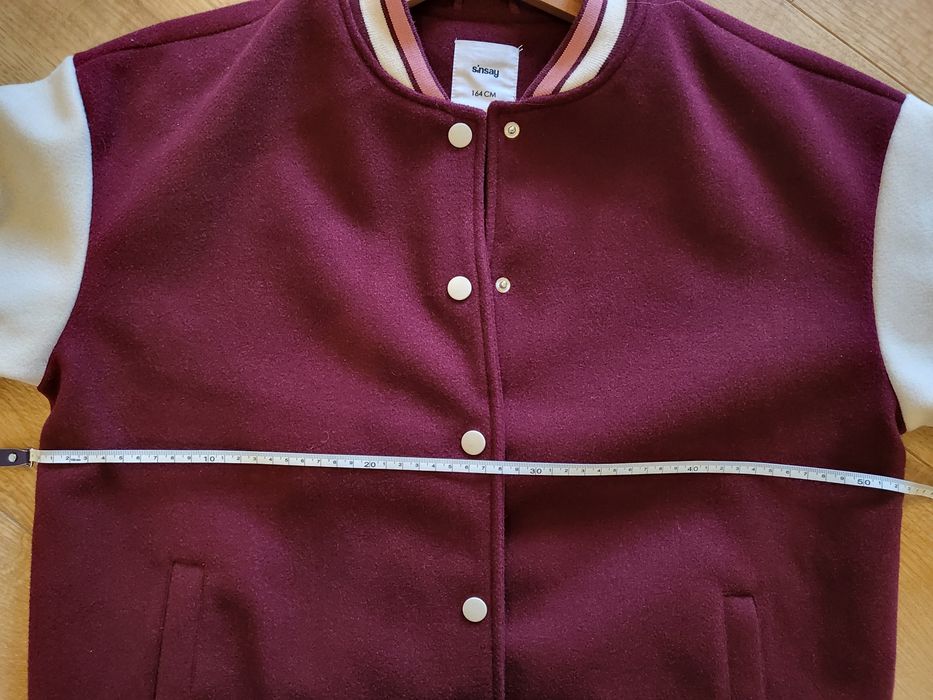 Kurtka M bluza baseball bejsbolówka 150-164 cm Sinsay nowa
