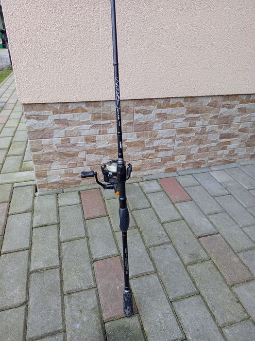 Wędka spinning Jaxon wild horse 228cm 20-65 g kołowrotek plecionka