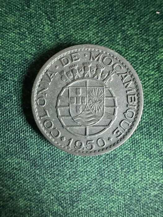 Moedas antigas Mocambique