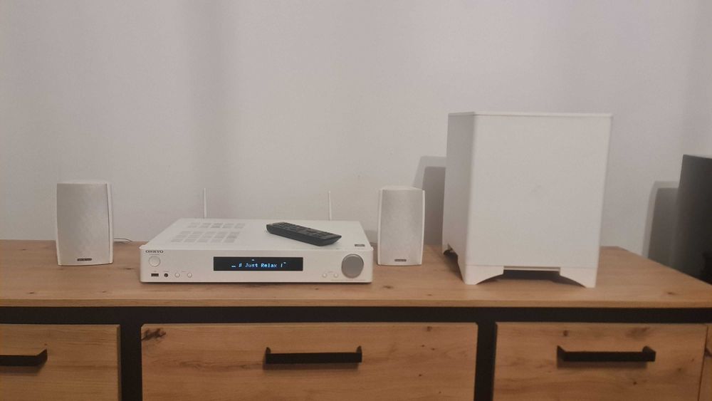 Kino Domowe Onkyo TX-L20DWL + Orginalny Pilot