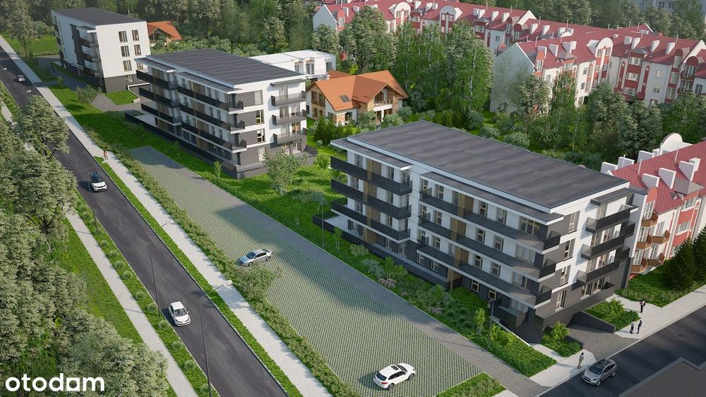 Apartament 15 39.67m2 + Balkon 21.09m2 - Łódzka 166 Częstochowa