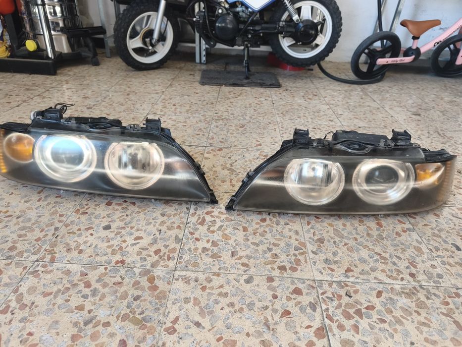 Faróis h7 BMW e39