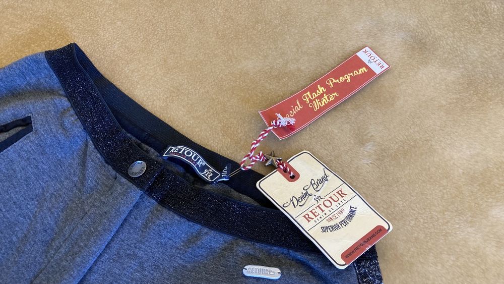 Leggings azuis novas tamanho 11/12