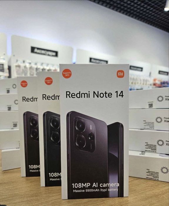 Продам смартфони Redmi Note 14 8/256 Black
