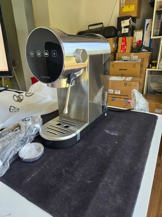 Dotykowy Ekspres ciśnieniowy Furore Klarstein 20Bar Nowy Wada N5