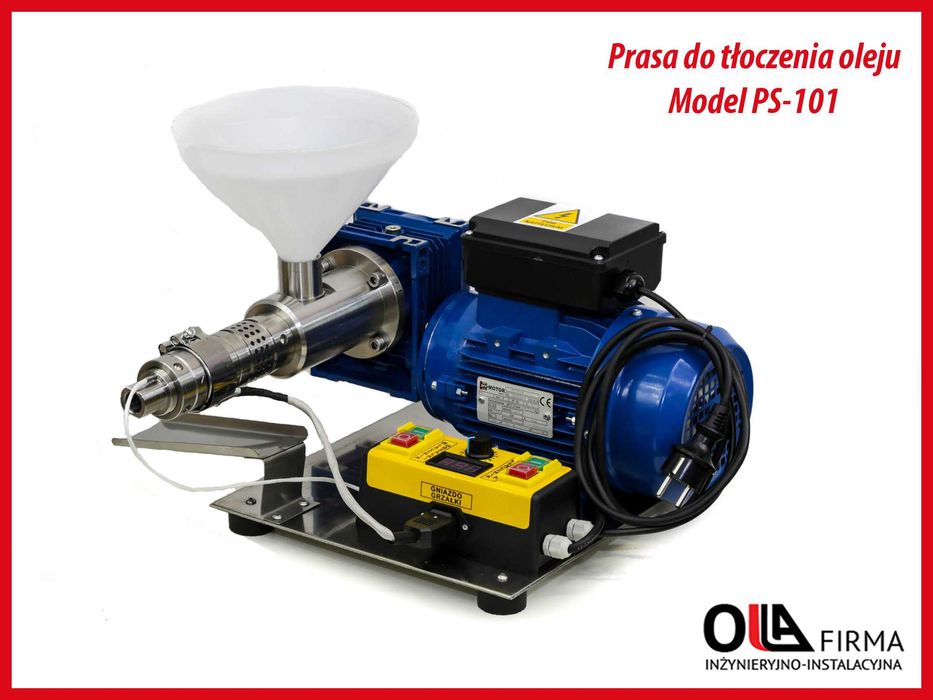 Prasa ślimakowa tłocznia do oleju PS-101