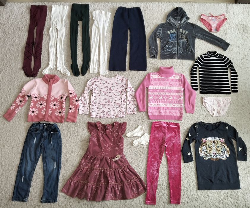 Пакет одягу для дівчинки на зріст 104-110