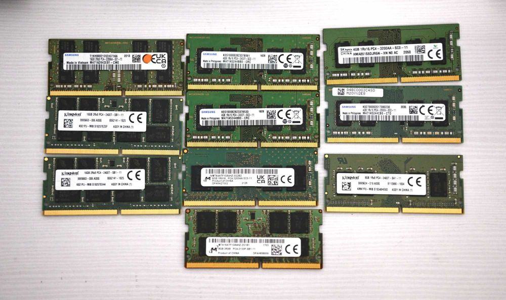 Оперативна пам'ять/ ОЗУ / sodimm / ddr4 / 4gb/16gb /2133/ 2400, 3200
