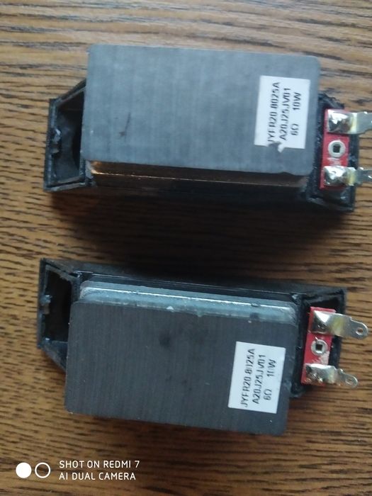 Динамики 10w, 6 oм цена за 2 шт.